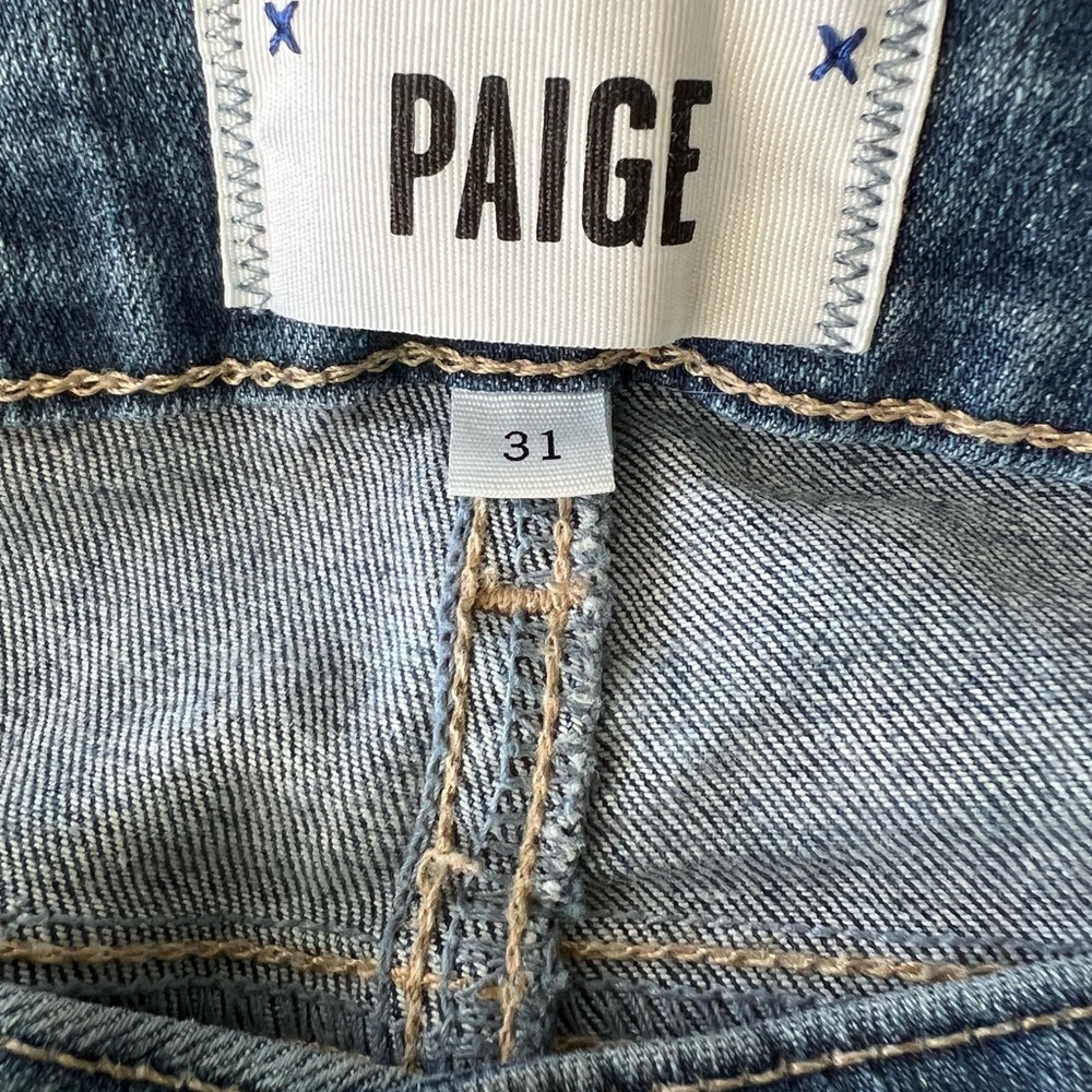 PAIGE Classic Blue Denim Jeans